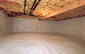CleanSpace® vapor barrier after in Bethesda