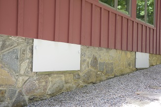 Airtight crawl space doors in Danville