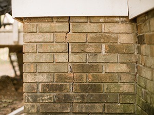 bowing wall repair in Central Virginia & Maryland