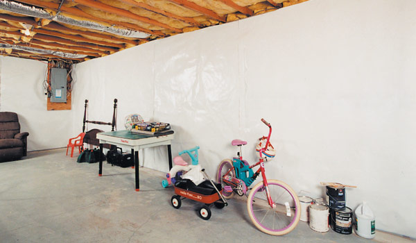 Basement wall products