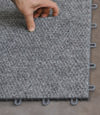 Interlocking carpeted floor tiles available in Fredericksburg, Virginia & Maryland